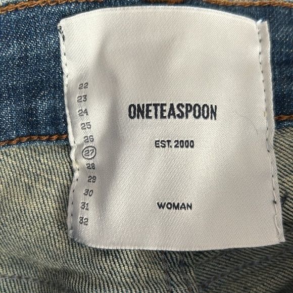 One Teaspoon Slim Skinny Leg Jeans size 27 - Picture 4 of 6